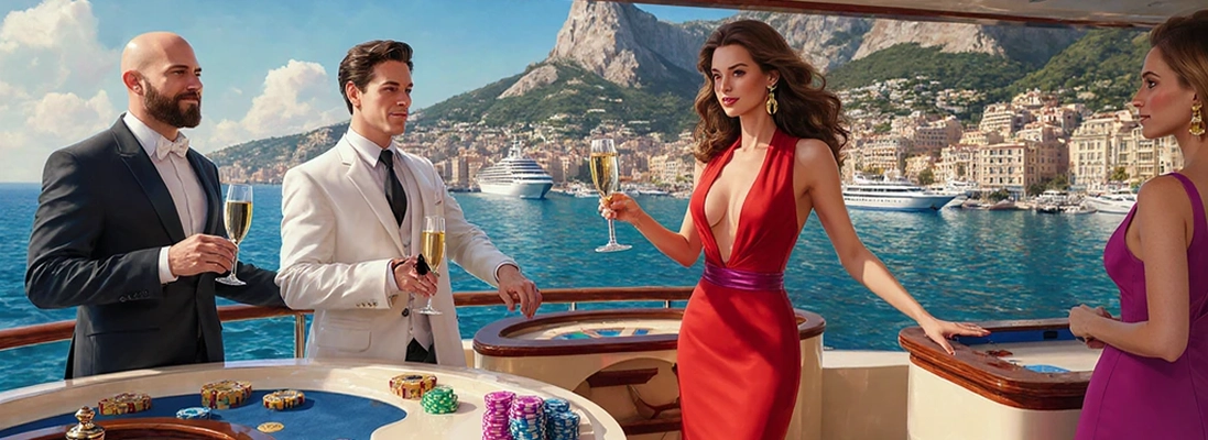 Banner cashback con paracadute di banconote su Wonaco