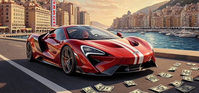 Wonaco: Pallina Dorata Gira il Tuo Destino Vincente